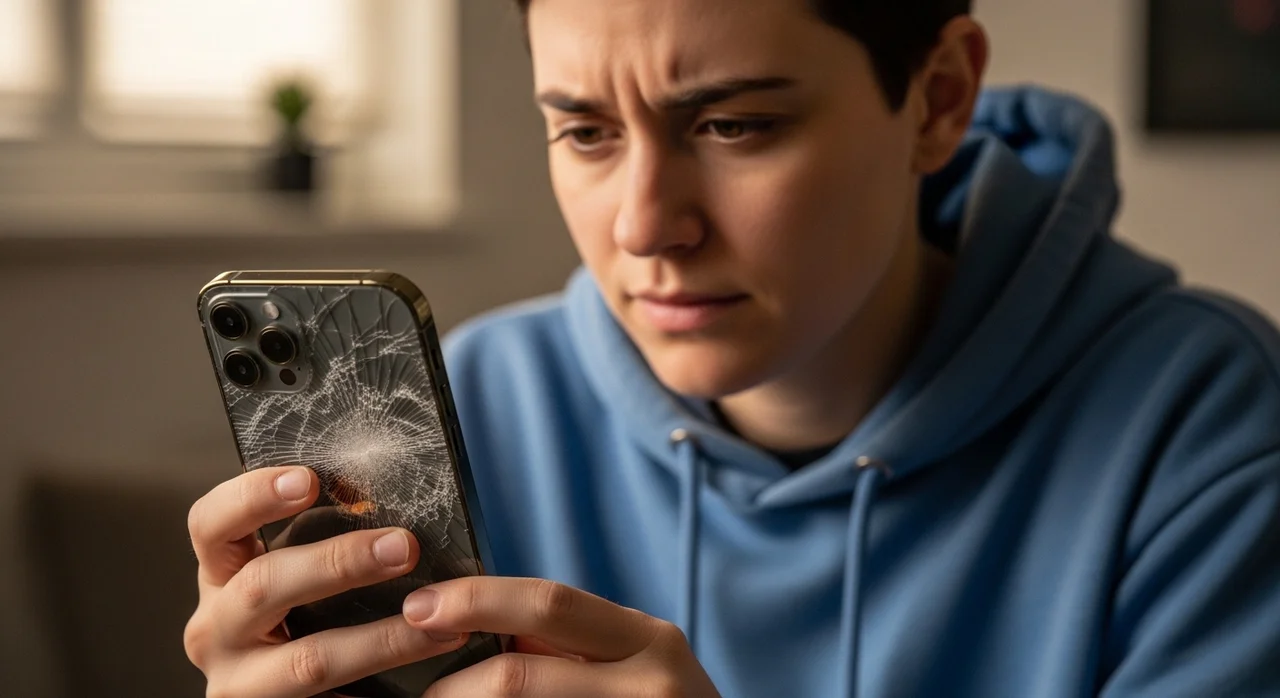 아이폰 후면 유리 파손, 당황하지 마세요!