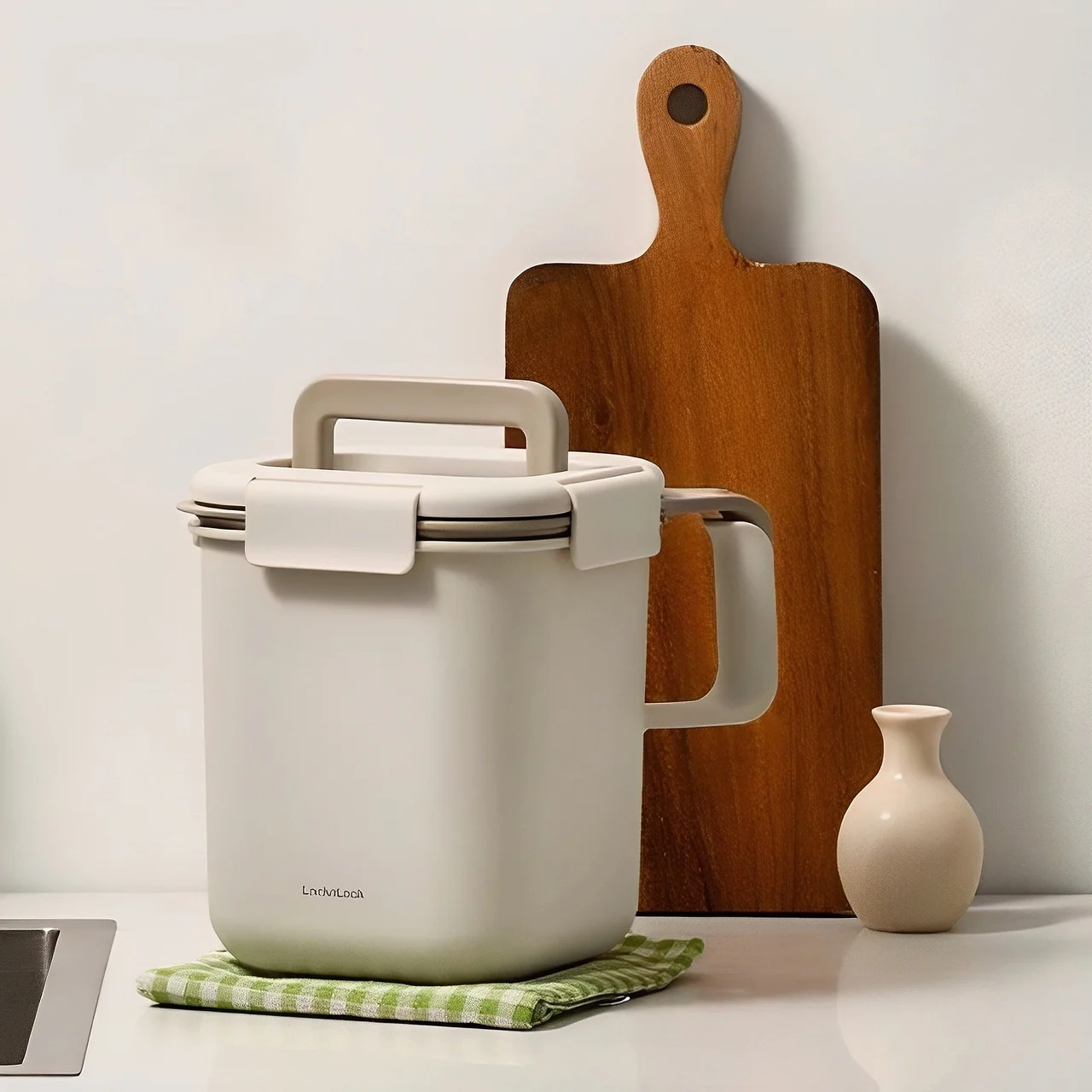 락앤락 투 핸들 음식물 쓰레기통