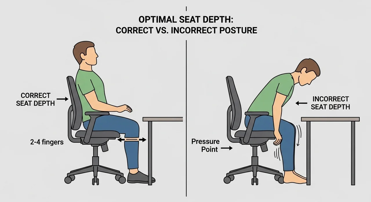 좌판 깊이 조절이 가져오는 3가지 놀라운 변화