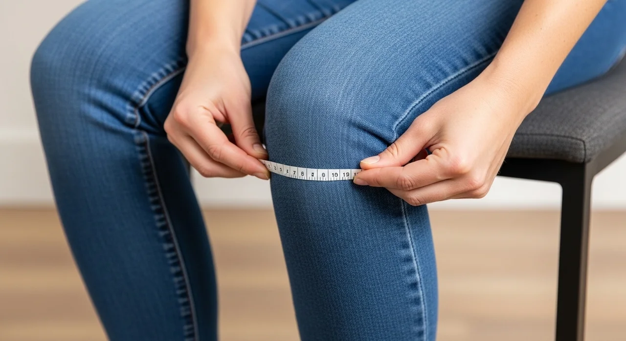 무릎 뒤 '손가락 3개'의 법칙을 기억하세요