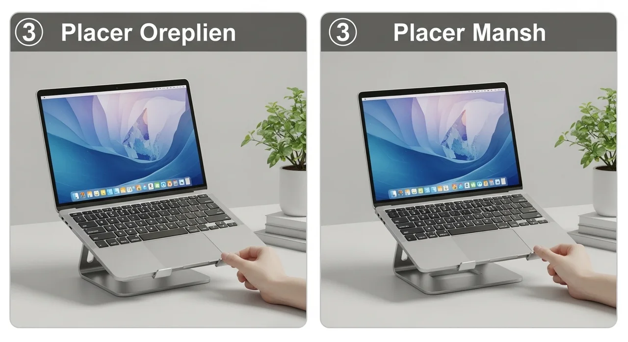 거북목 예방을 위한 올바른 사용 단계