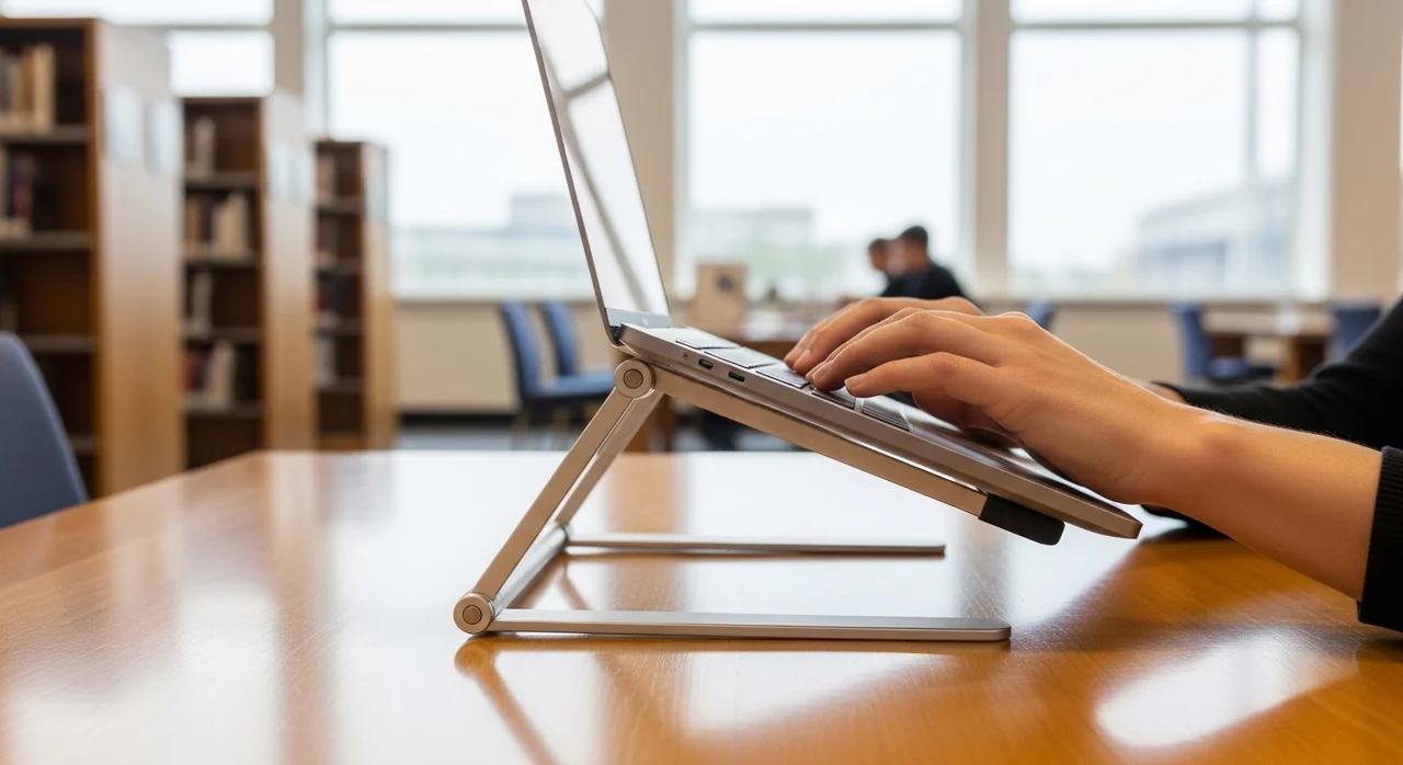 가벼운 휴대용 노트북 거치대, 왜 필수일까요?