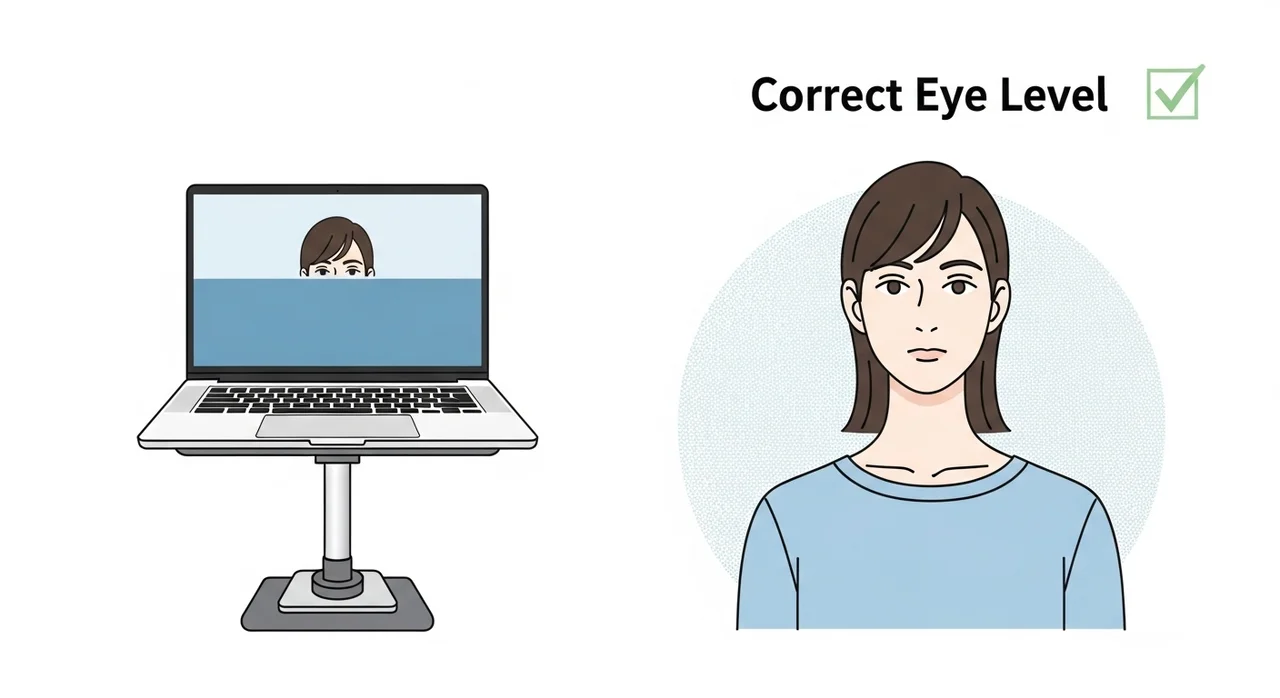 거북목 탈출! 올바른 거치대 세팅 방법