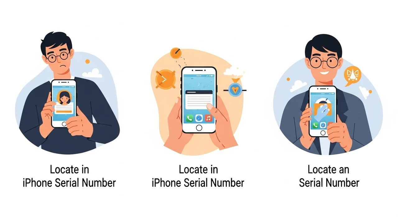 아이폰 일련번호 확인하는 방법 3가지 비교