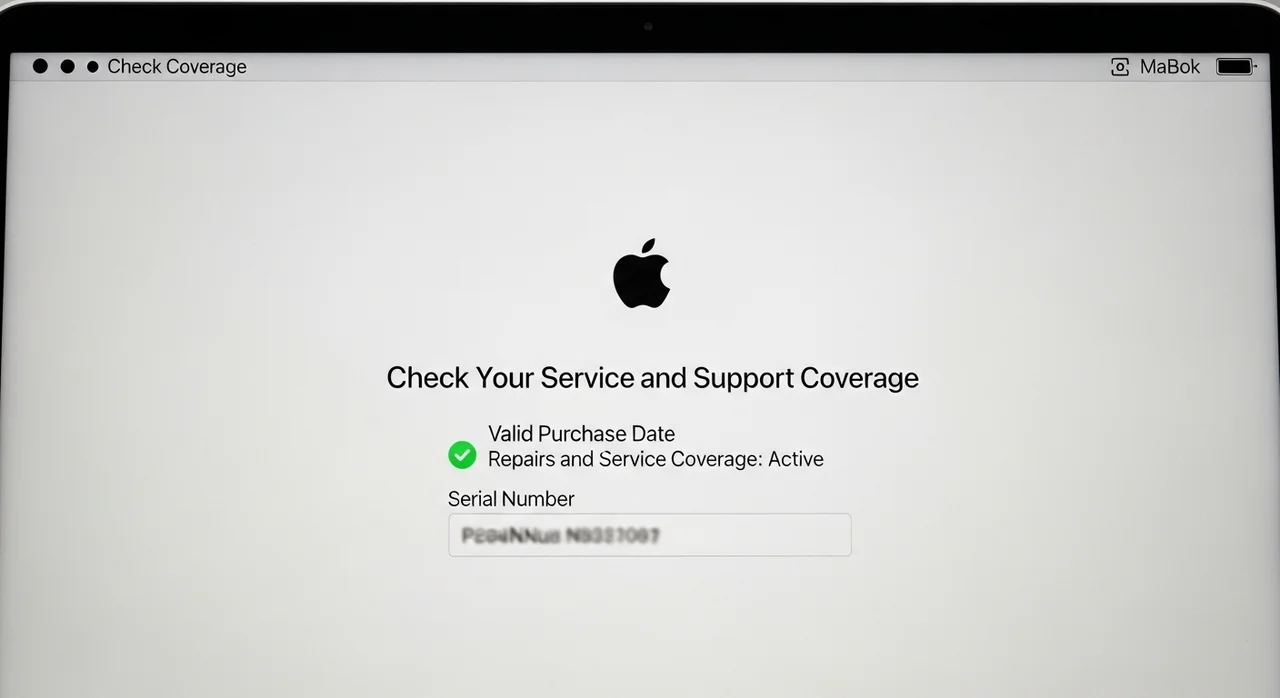 애플 공식 홈페이지에서 정품 확인하는 법