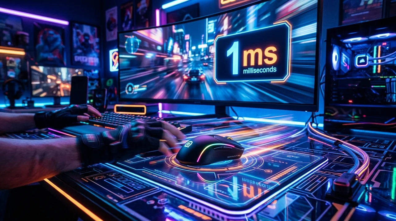 게이밍 마우스 반응 속도 테스트: 1ms의 차이를 만드는 최적화 가이드