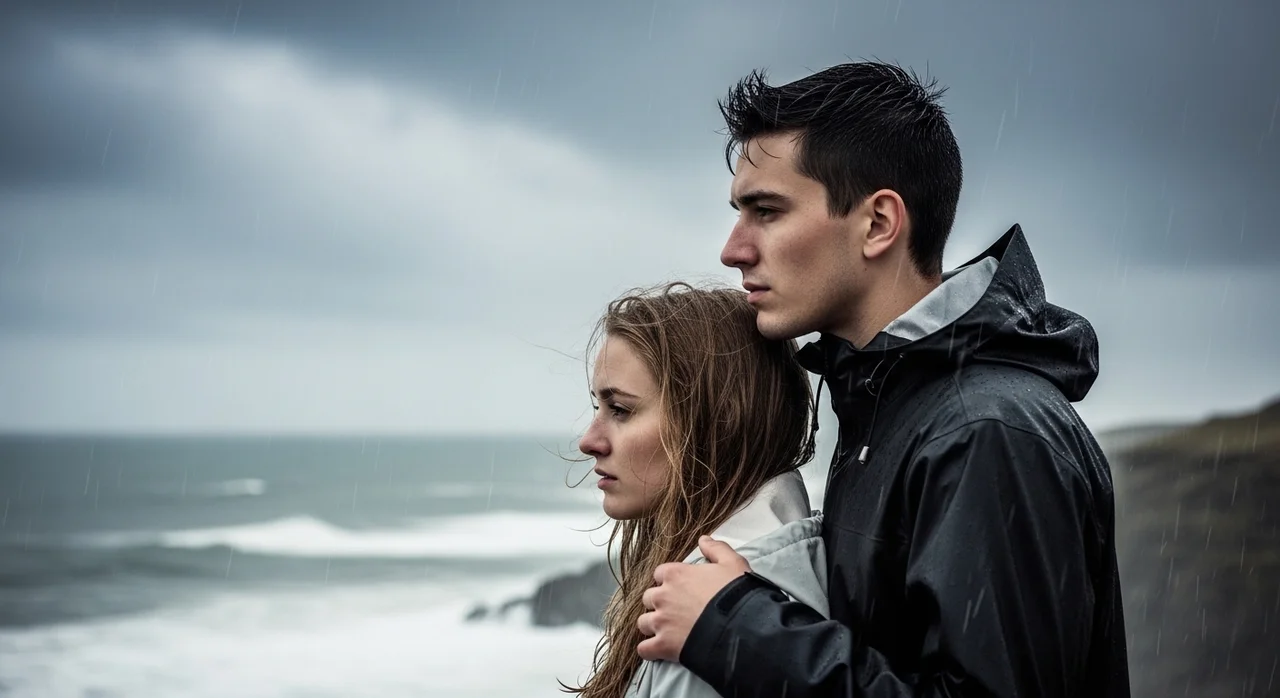 감성 자극! 바다의 그림자와 비, 로맨스 웹툰의 정석을 만나다