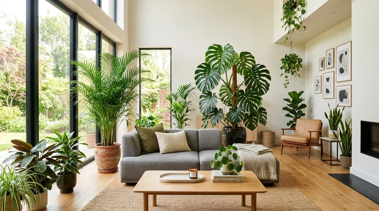 거실 공기 정화 인테리어 화분 추천 TOP 5 및 배치 꿀팁