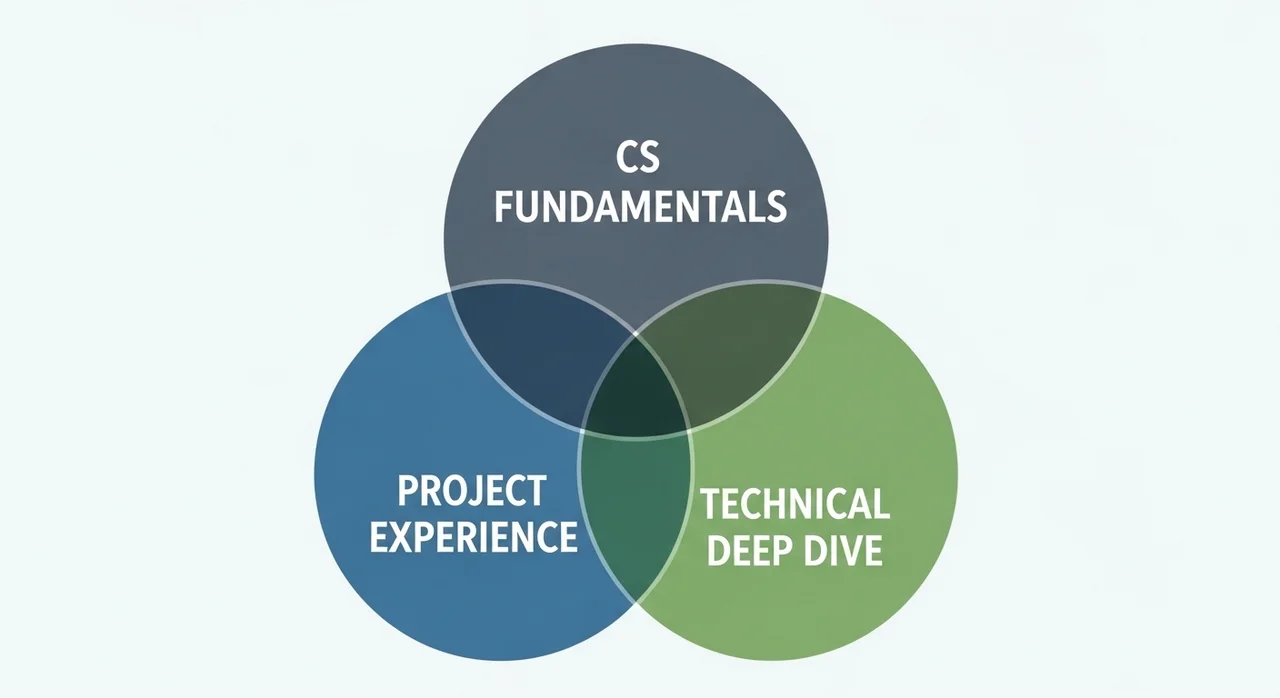 기술 면접 준비의 3대 핵심 영역