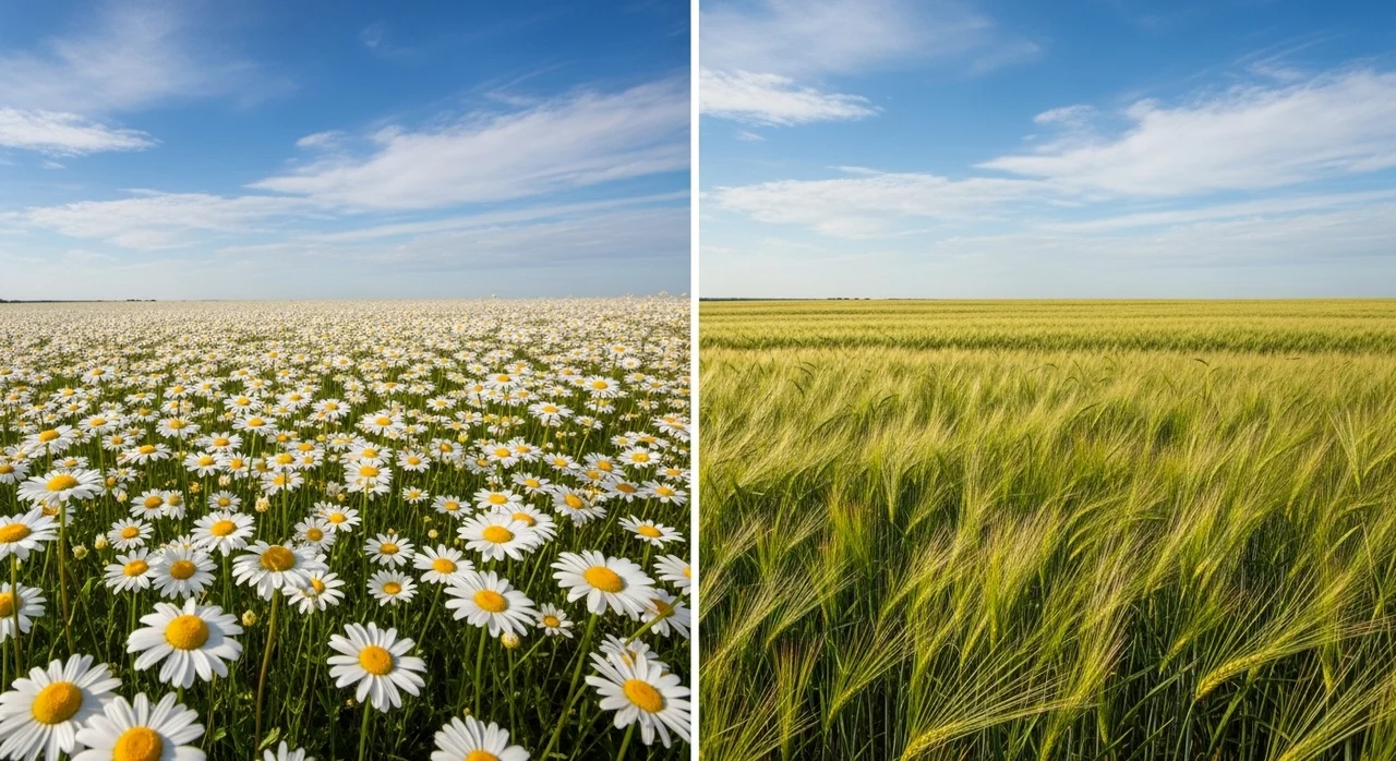 데이지 vs 청보리, 당신의 취향은?