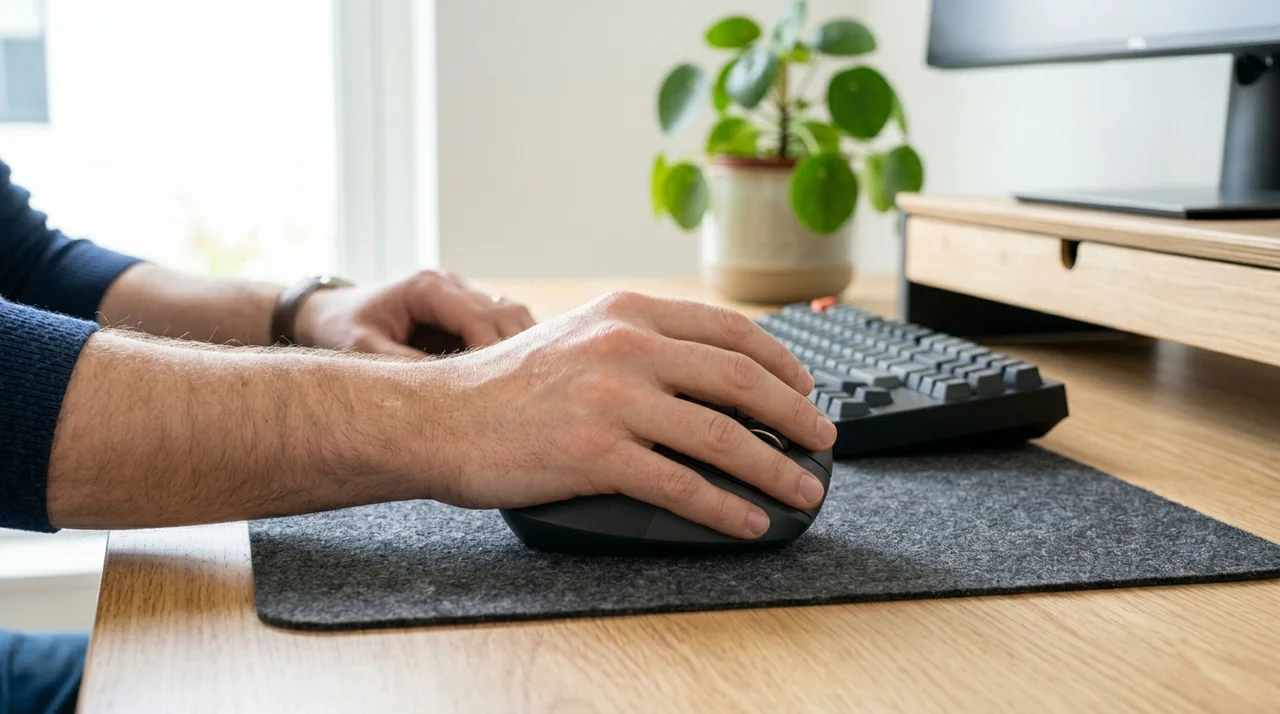 버티컬 마우스 사용 시 주의할 점, 손목 통증 줄이는 올바른 사용법