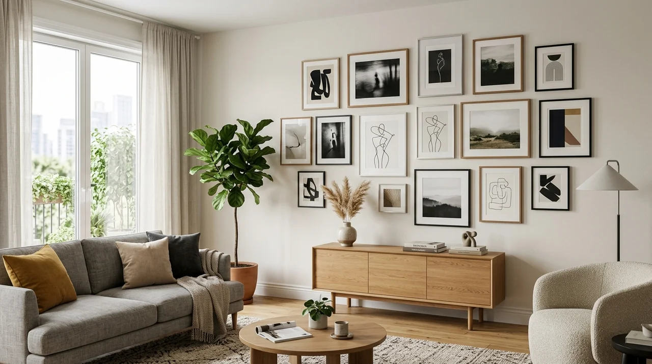 벽걸이 액자 설치 없이 걸기! 못 자국 없는 무타공 방법 5가지