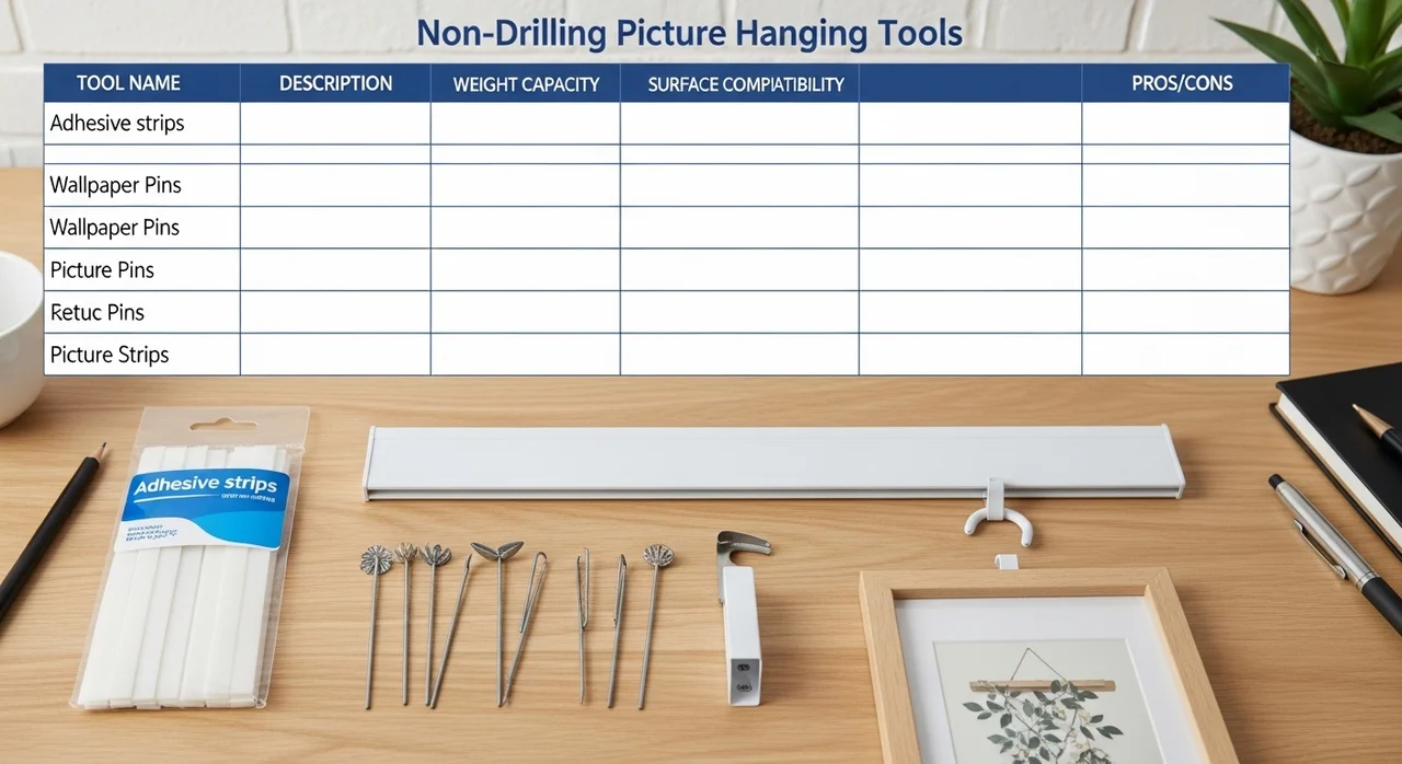 무게별 최적의 무타공 도구 한눈에 비교하기