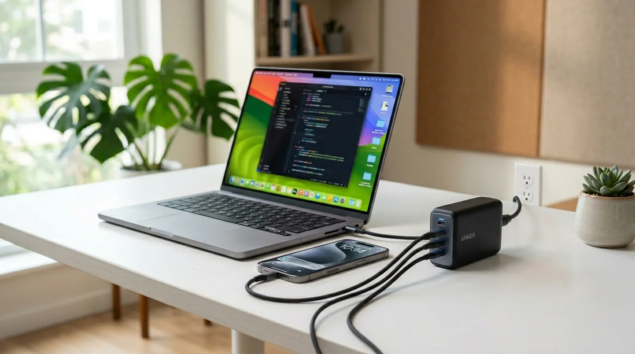 멀티 포트 충전기 선택 가이드: GaN 고속 충전기 구매 전 필수 체크리스트