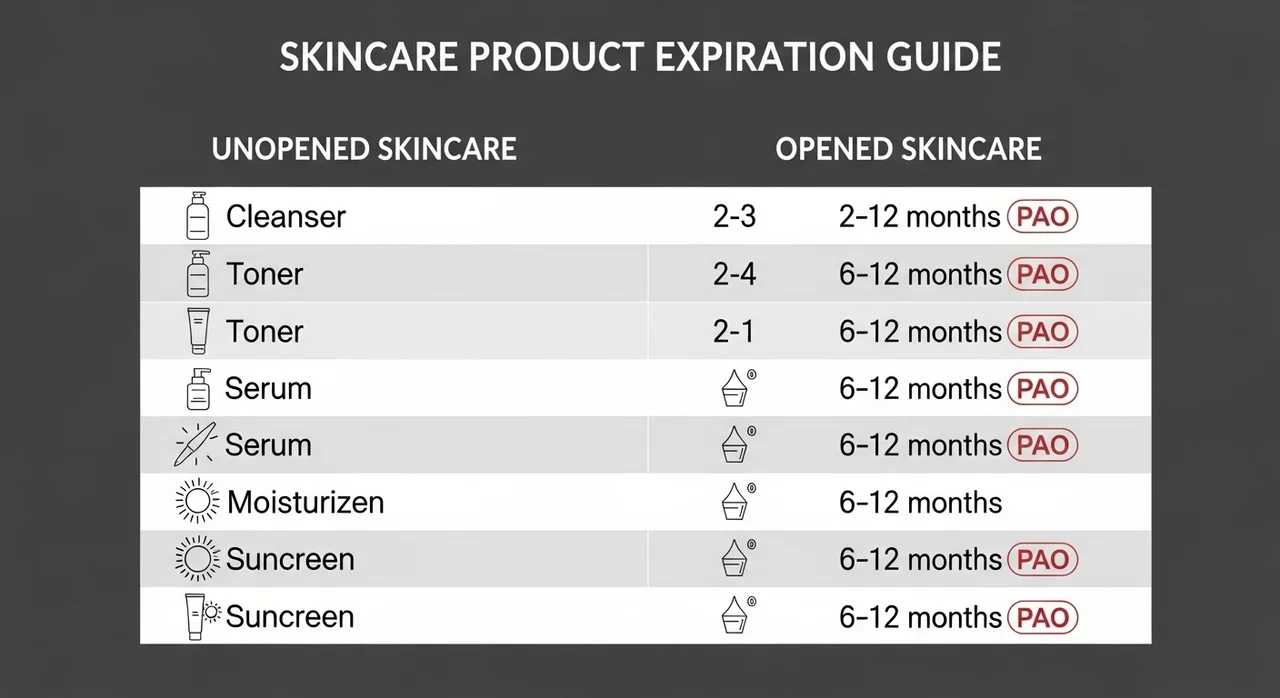 선크림 유통기한 vs 사용기한 비교하기
