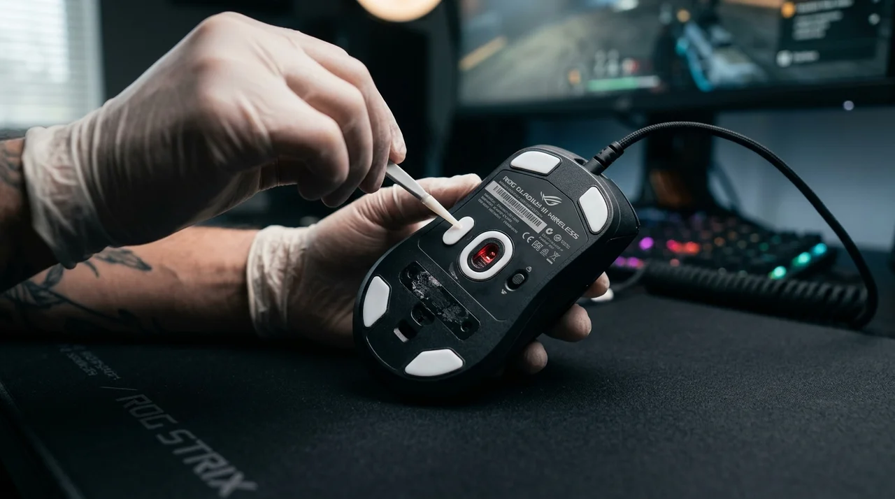 마우스 피트 교체로 슬라이딩 개선! 에임 정확도 높이는 꿀팁