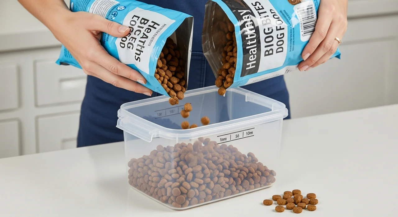 사료를 더 신선하게 보관하는 3단계 꿀팁