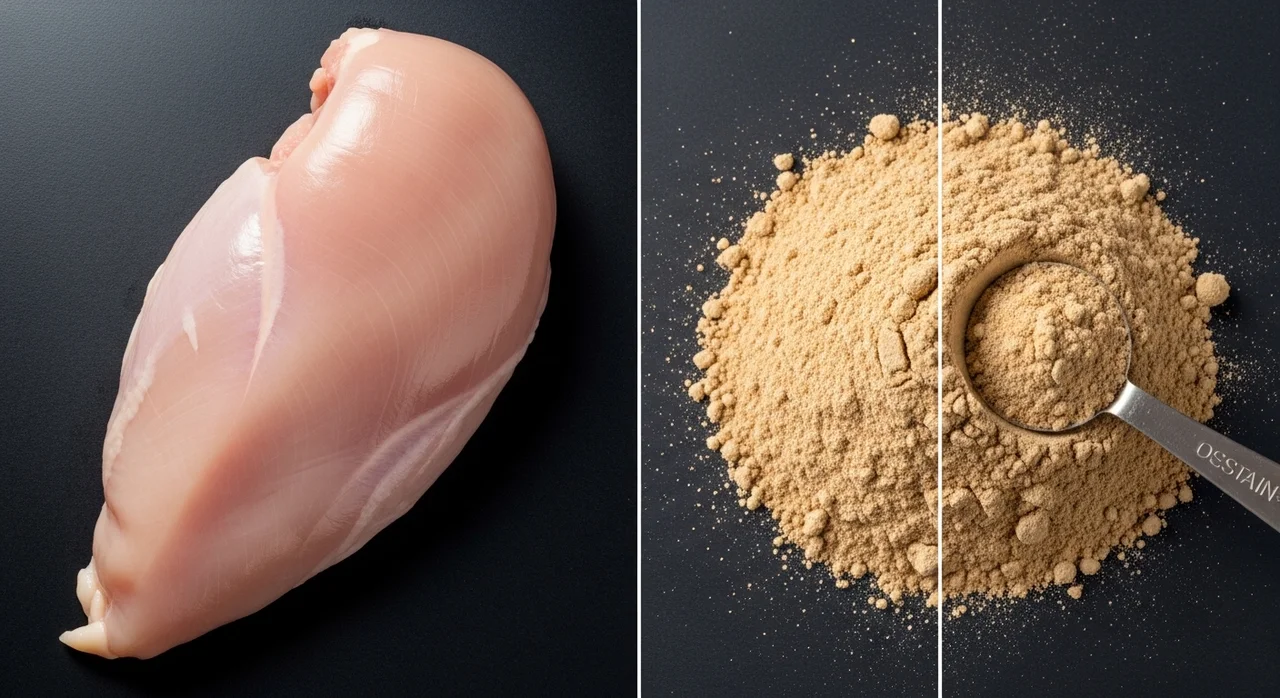 제1원료의 진실: '닭고기'와 '가공육'의 차이