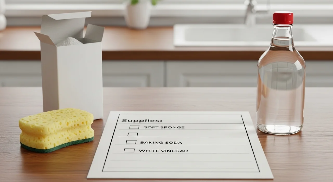 에어프라이어 세척 시 꼭 필요한 준비물