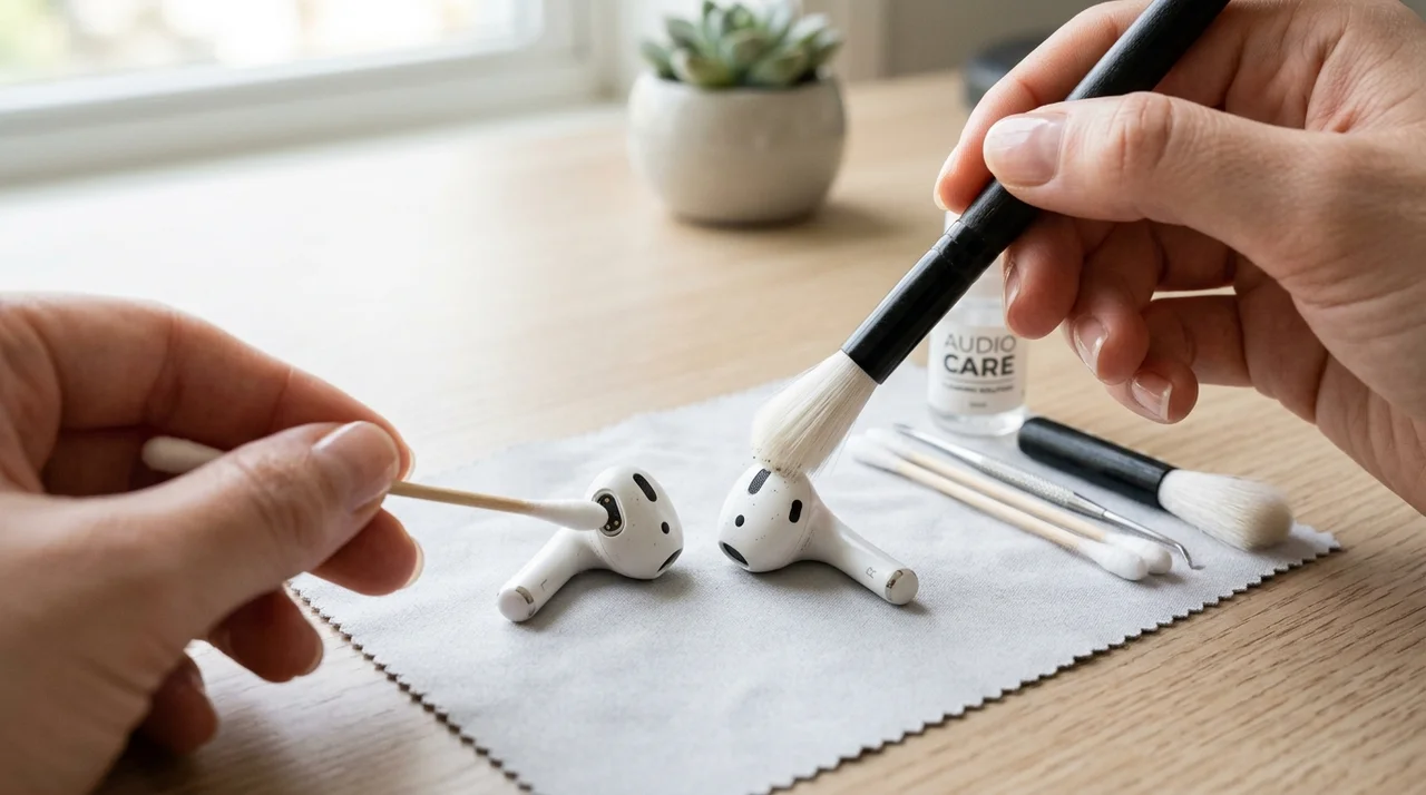 블루투스 이어폰 청소하는 방법 5단계: 음질 회복과 귀 건강 비결