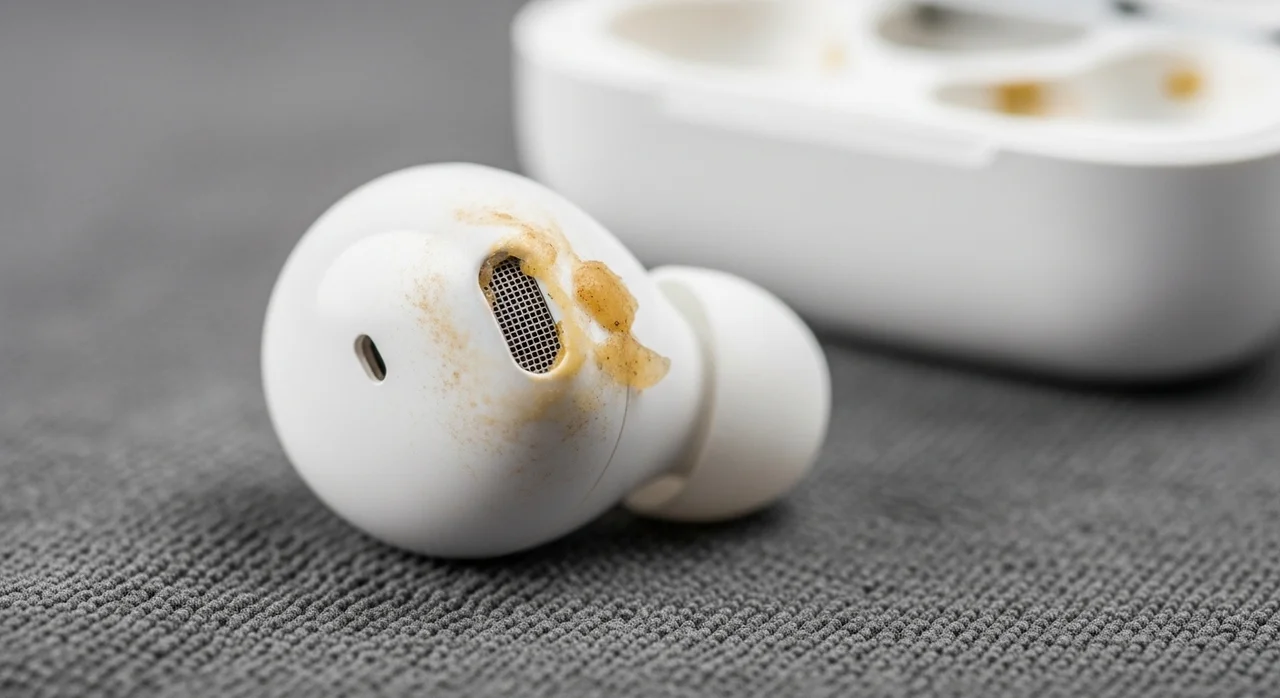 실전! 블루투스 이어폰 청소하는 방법 5단계