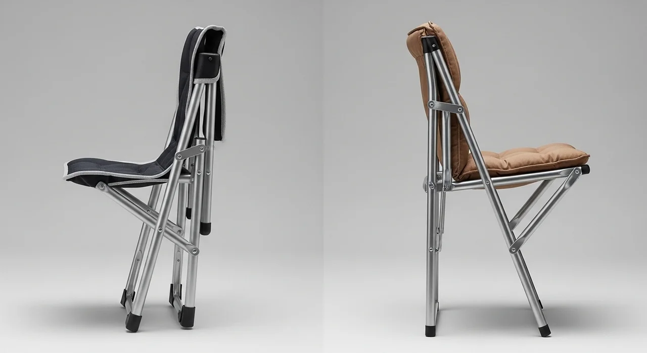 경량 체어 vs 폴딩 체어, 당신의 선택은?
