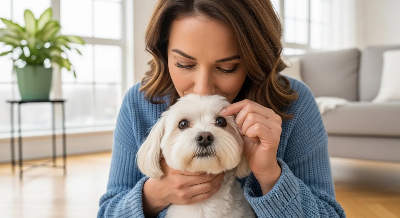 자꾸 생기는 강아지 눈물 자국, 단순 세정만으로는 부족해요