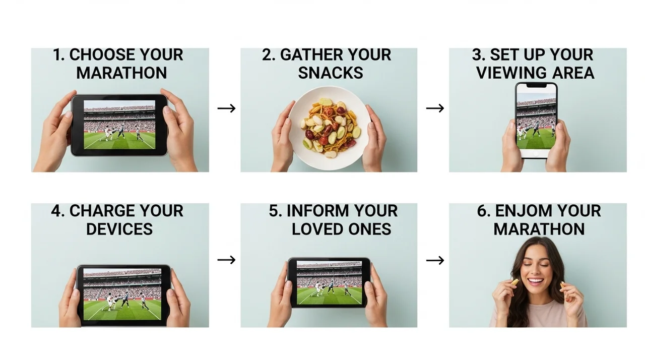 웹툰 정주행을 위한 완벽한 준비 단계