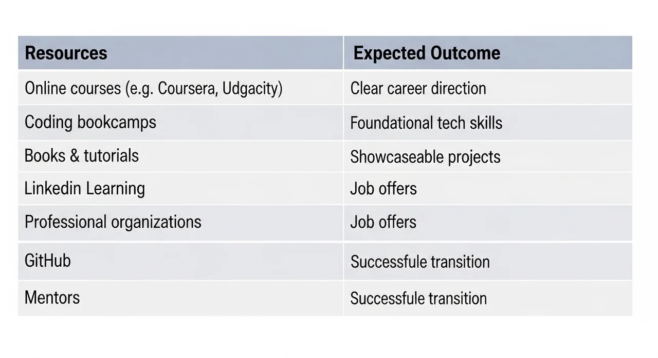 비전공자 취업 준비 단계별 핵심 과제 요약