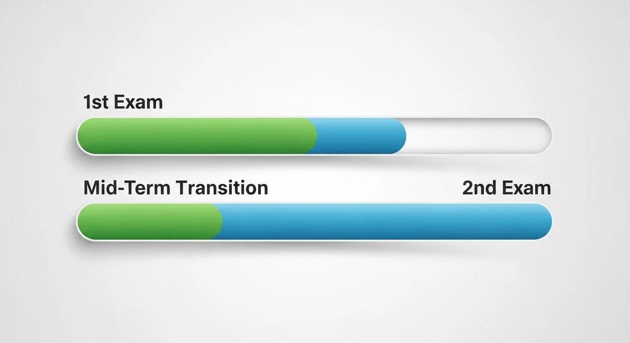 학습 시기별 공부 비중 가이드