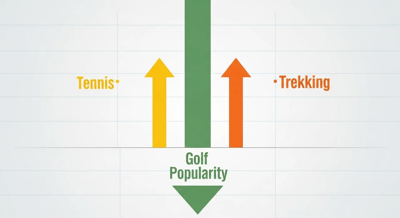 숫자로 보는 골프 산업의 변화와 이용객 추이