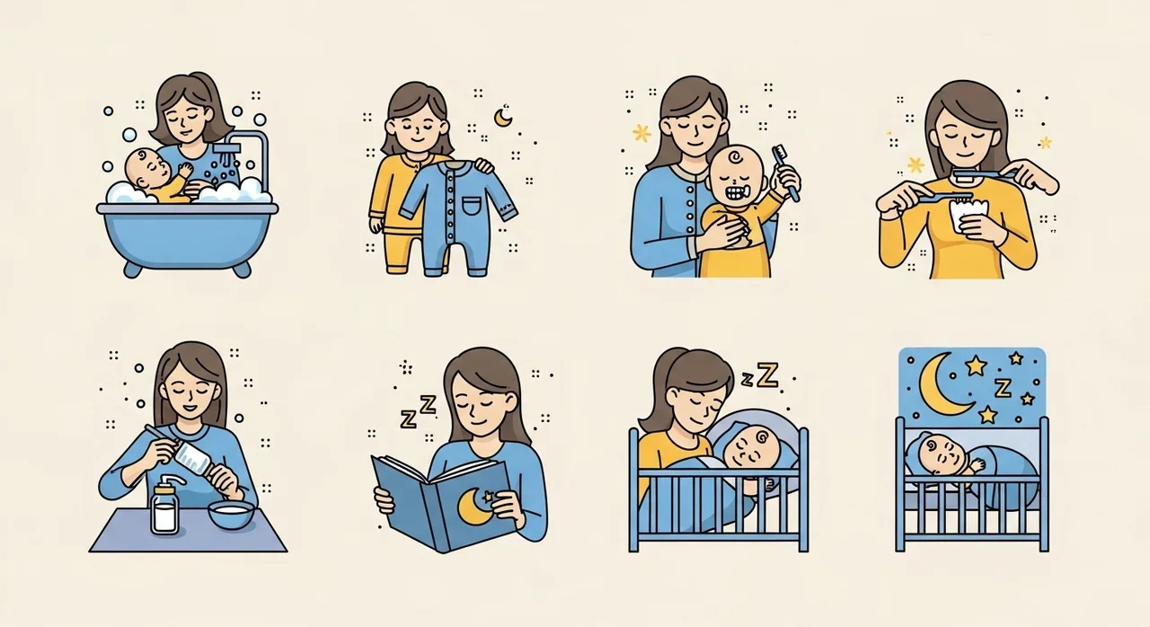 성공률 100% 실전 수면 교육 4단계