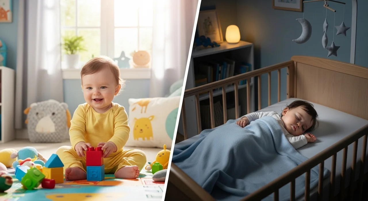 밤낮 바뀐 아기 & 자다 깨서 우는 아기 대처법