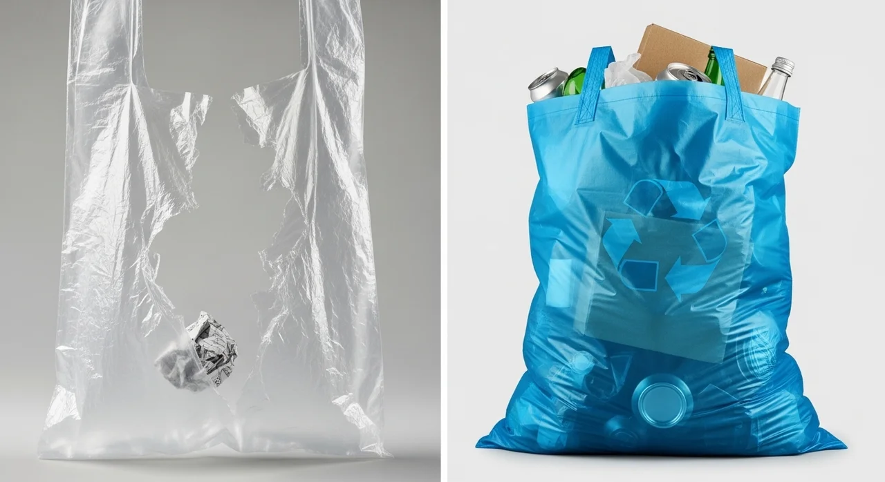 일반 비닐 vs 전용 재활용 비닐봉투, 무엇이 다를까?
