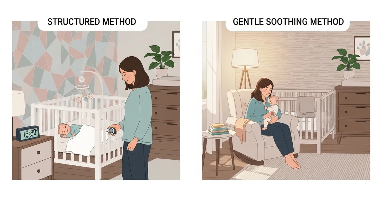 대표적인 수면 교육 방법: 퍼버법 vs 쉬닥법