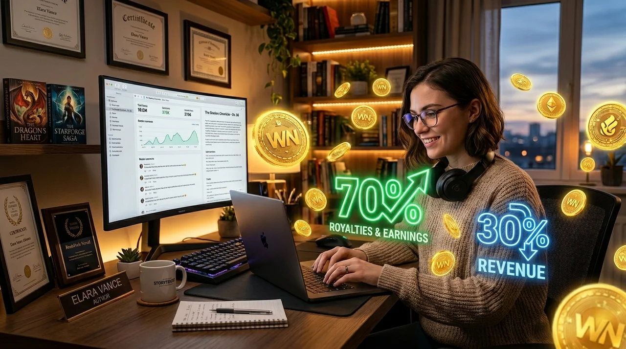 웹소설 플랫폼 작가 정산 비율 완벽 정리! 내 수익 7:3인가 6:4인가?