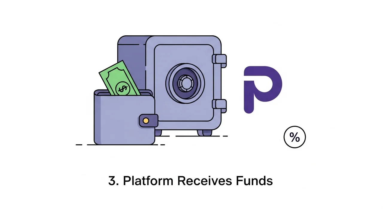 수익 정산이 이루어지는 4단계 과정