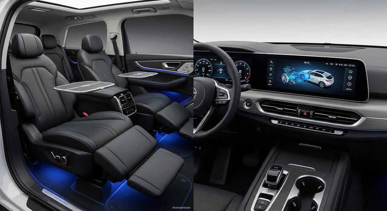 공간감의 끝판왕! 팰리세이드 vs 쏘렌토 비교