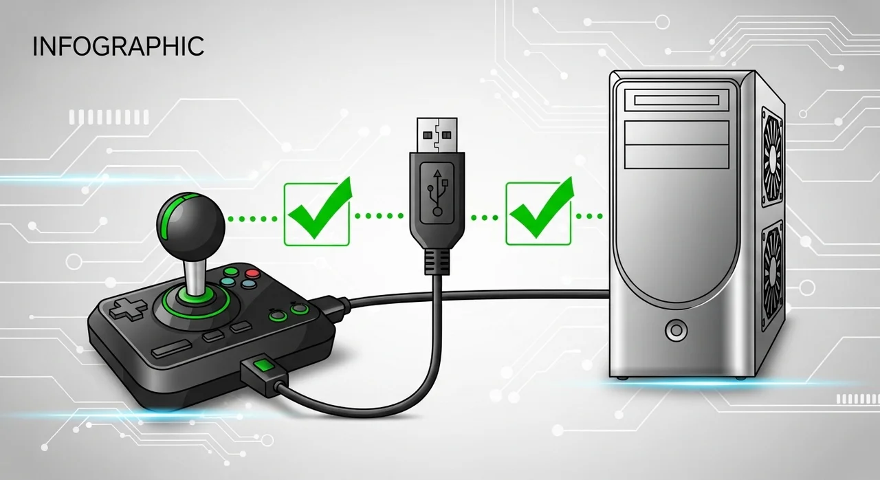조이스틱 연결 전 필수 체크리스트와 호환성