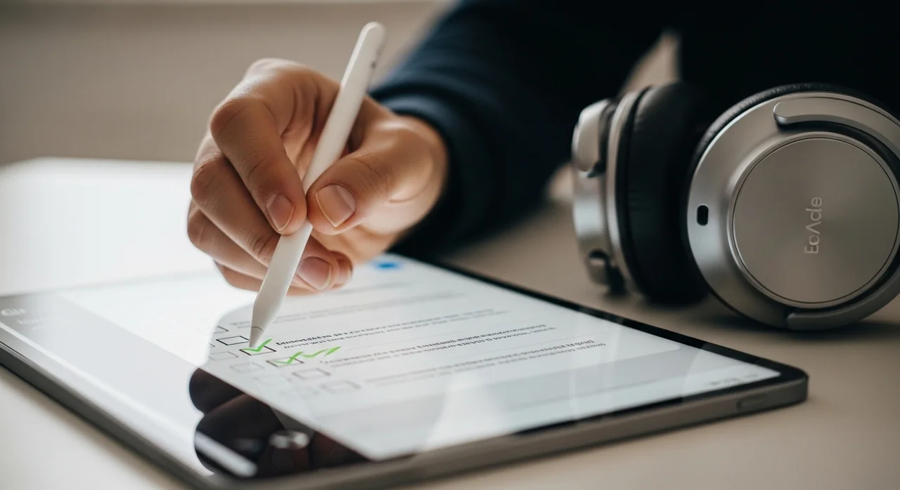 회의 전 30초 체크리스트