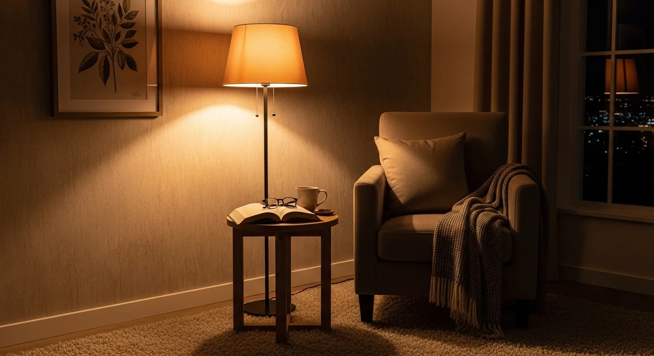 가구 배치의 황금률: 조명과 포인트