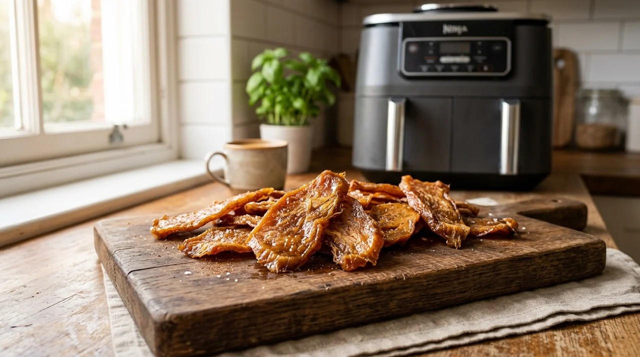 에어프라이어 고구마 말랭이 레시피: 쫀득한 식감 살리는 황금 시간