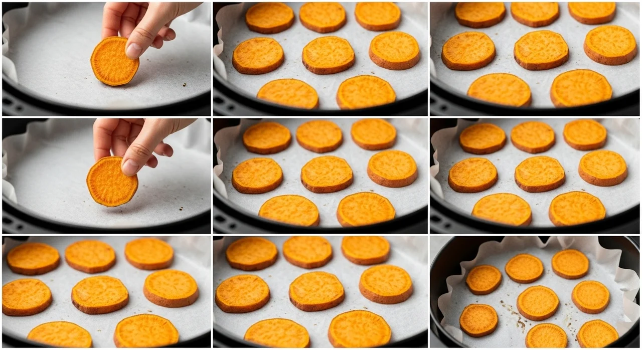 단계별 에어프라이어 조리 과정 (Step-by-Step)