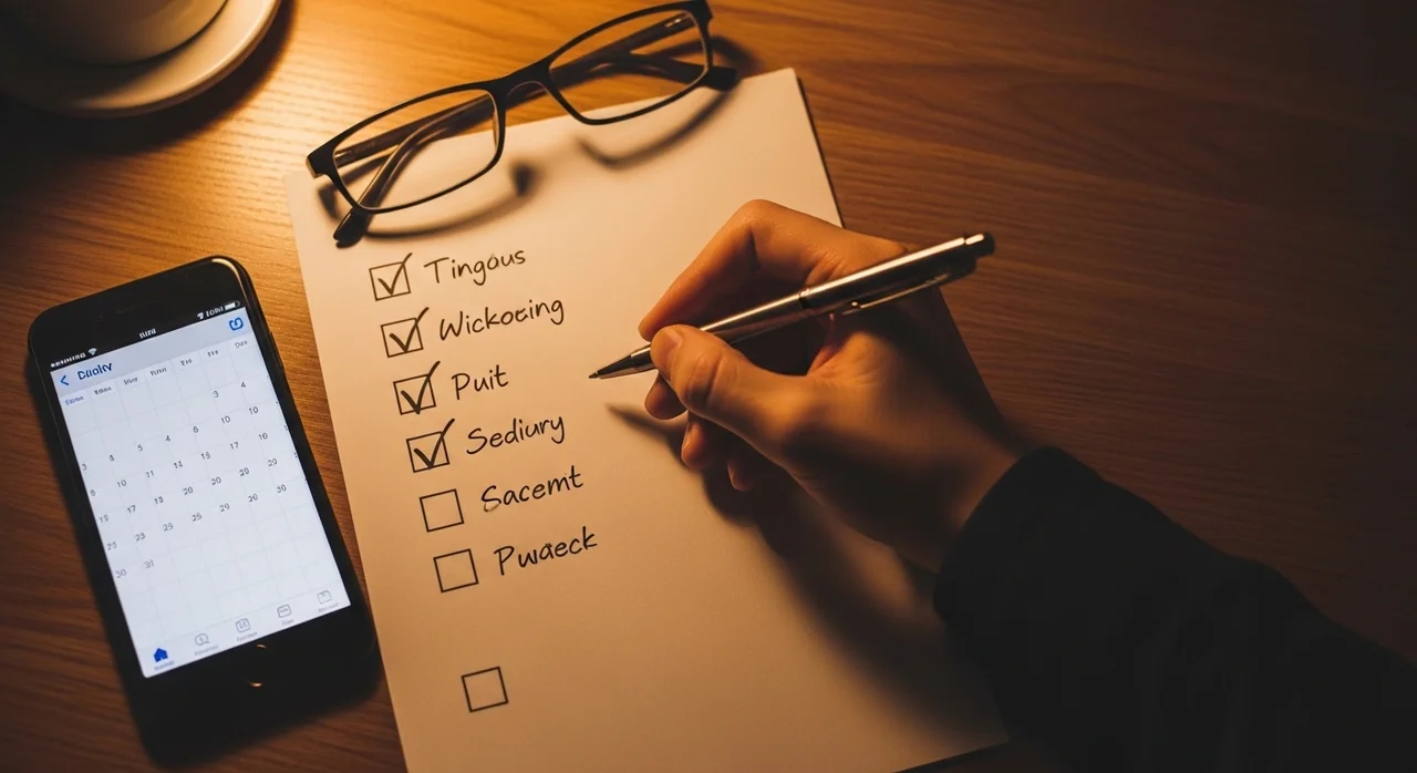 준비물 체크리스트: 지금 바로 시작하기