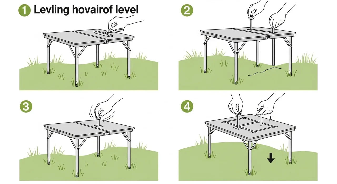 전문가처럼 수평 잡는 4단계 절차