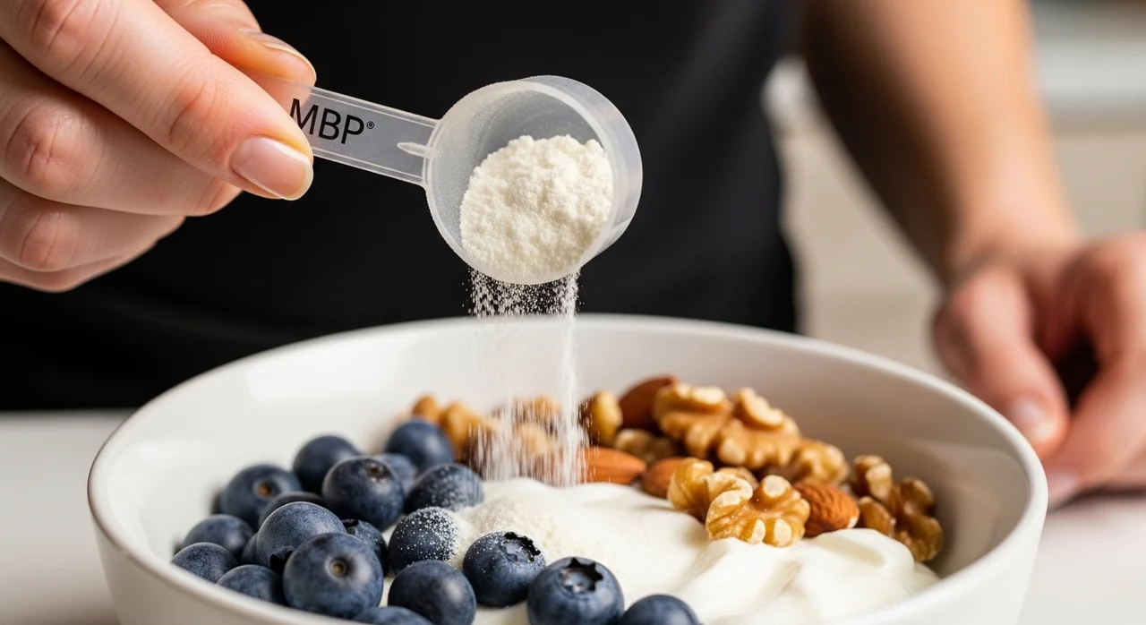 효과를 200% 높이는 MBP 가루 먹는 방법