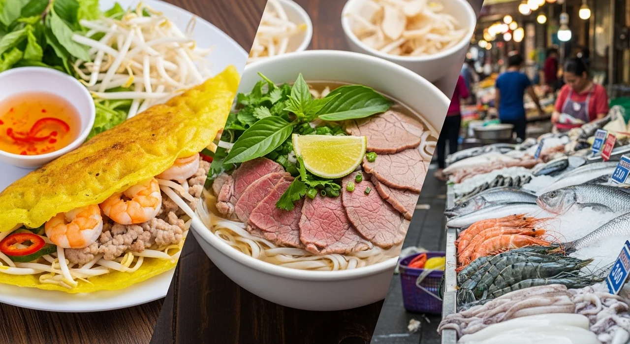 나트랑 로컬 맛집 지도 구성 및 지역별 특징