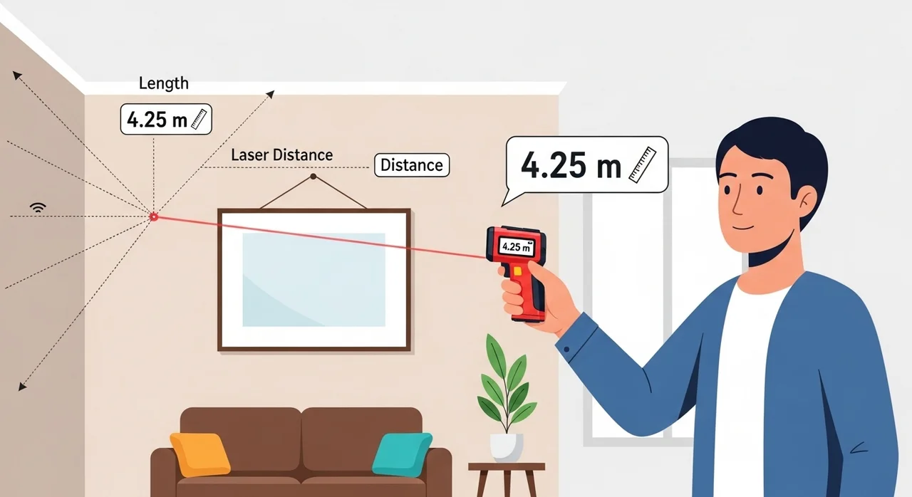 실패 없는 가구 사이즈 측정을 위한 3단계