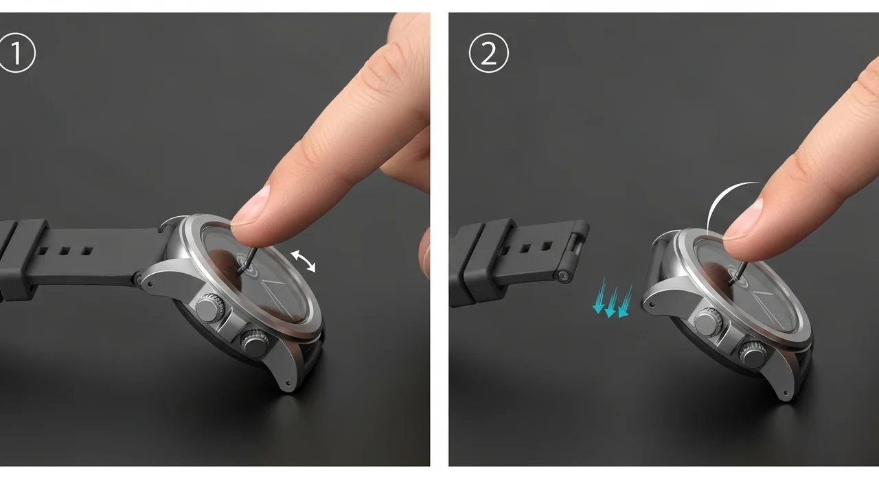 애플워치 스트랩 교체: 10초 컷 가이드