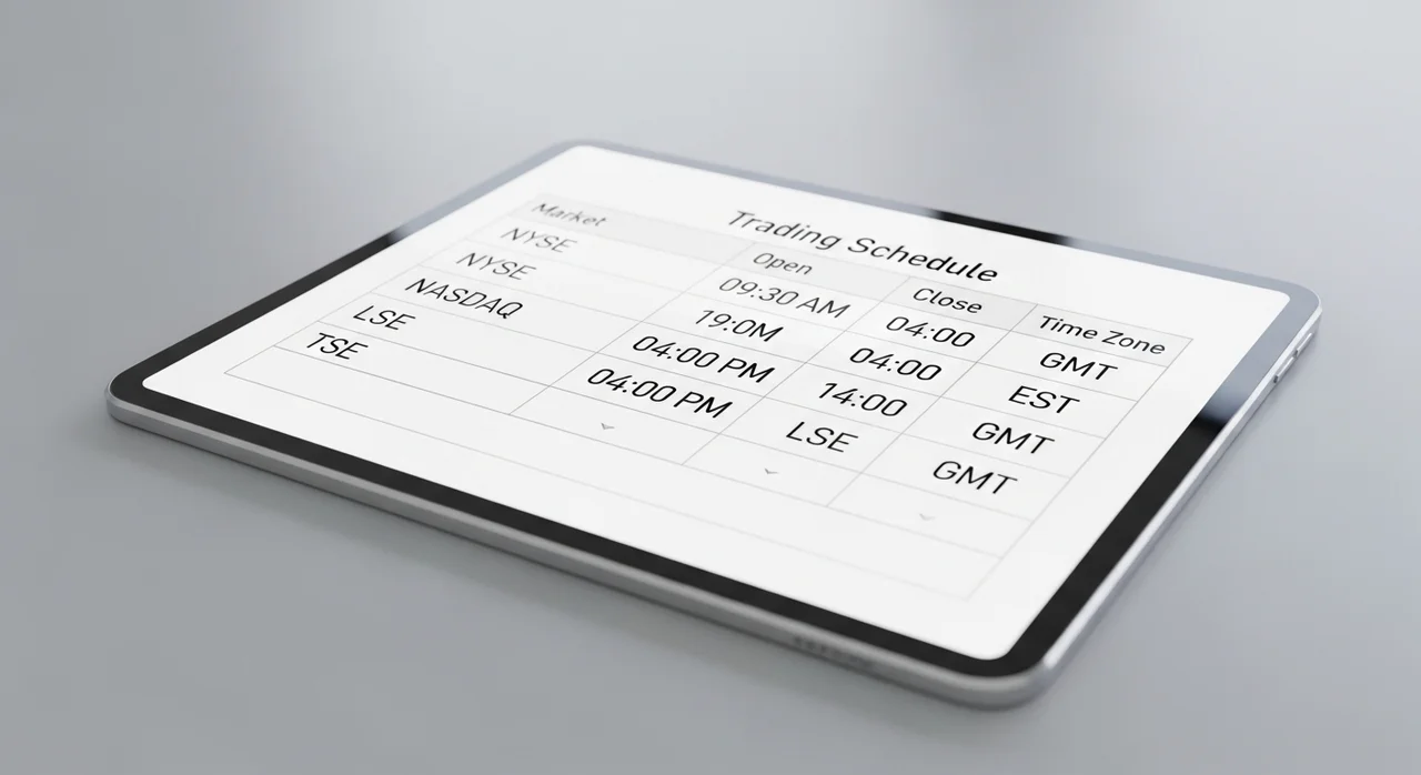 국내 주식 시장 상세 운영 시간표